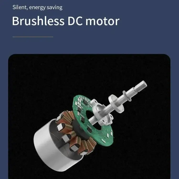 مروحة LUFTTRUM الزرقاء الكريستالية - تجربة تبريد فاخرة وأنيقة - Sooqja سوقجة