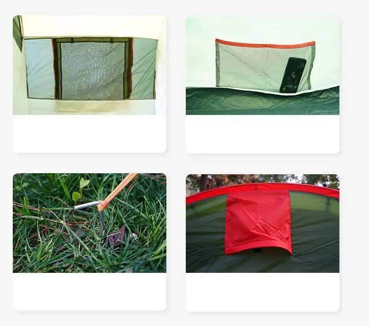 خيمة تخييم عائلية CHANODUG CD-2052 - غرفة نوم وصالة - Sooqja سوقجة