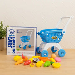 عربة تسوق مسلية للأطفال مع مجموعة اكسسوارت