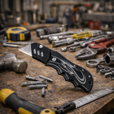 سكين متعدد الاستخدامات قابل للطي Finder – آلية Liner Lock