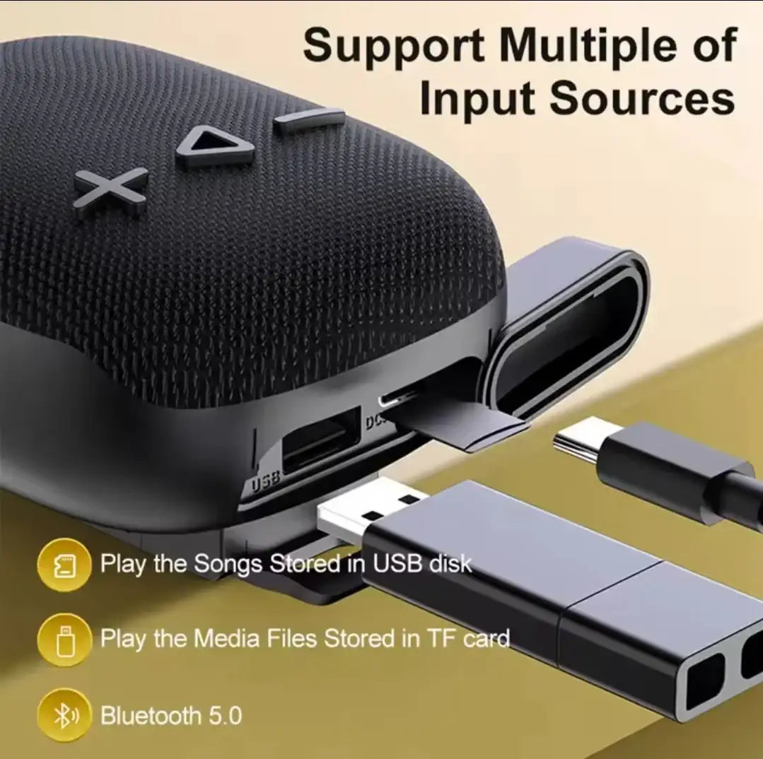 سماعة K18 اللاسلكية من Kasinuo - صوت قوي وتصميم مخصص للدراجات - لون اسود - Sooqja سوقجة