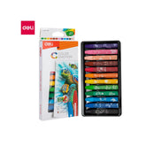 ألوان الباستيل الزيتية من ديلي Deli ، والتي تتميز بـ 12 لونًا - Sooqja سوقجة