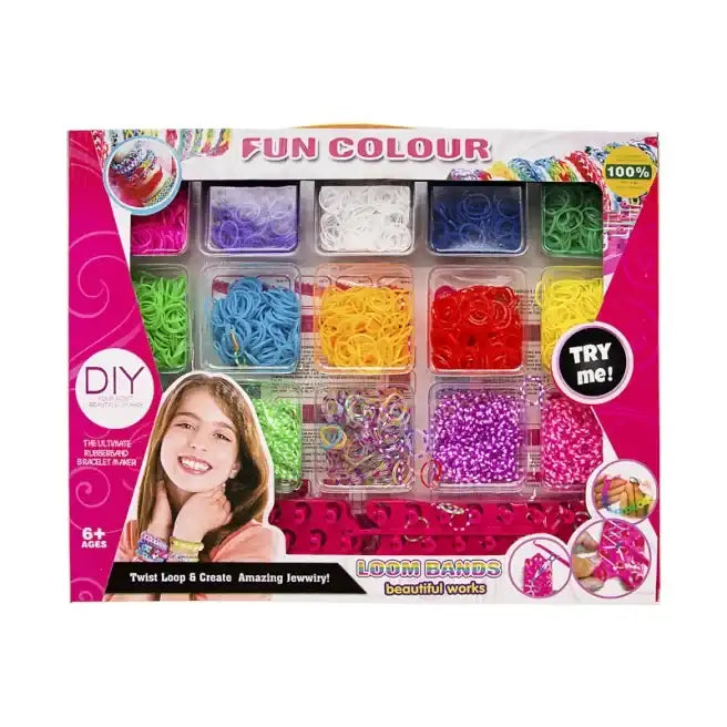 مطاط لصنع الأساور وأحزمة النول 4200 قطعة - Sooqja سوقجة