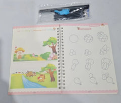 مجموعة دفاتر التدريب السحرية Sank – لتعليم الأطفال من عمر 3 سنوات وأكثر - Sooqja سوقجة