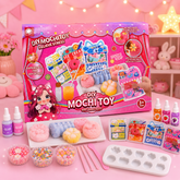 طقم DIY Mochi Toy لصناعة ألعاب الموشي المطاطية للأطفال