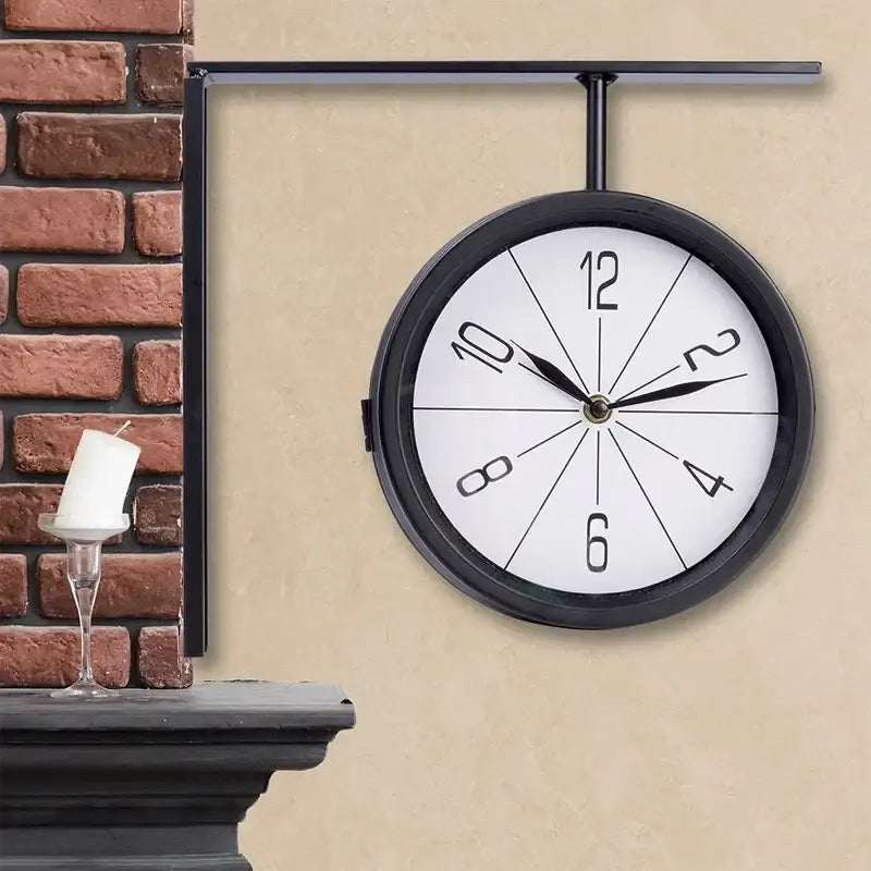 ساعة حائط مزدوجة الجوانب - Sooqja سوقجة