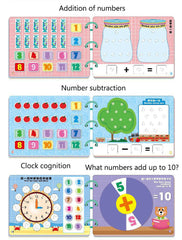 كتاب الرياضيات التفاعلي للأطفال – Mathematics Quiet Book