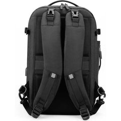 حقيبة ظهر Arctic Hunter 3 في 1 قابلة للتحويل للسفر - حقيبة ظهر يومية مقاومة للماء مع منفذ USB ومقبس سماعة رأس للرجال والنساء، موديل B00382 / Arctic Hunter 3-in-1 Convertible Travel Backpack - Water-Resistant Daypack with USB Port Model B00382 - Sooqja سوقجة