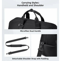 حقيبة ARCTIC HUNTER LXB00842 بتصميم جاف ورطب، حقيبة يد للكمبيوتر المحمول مقاس 15.6 بوصة /ARCTIC HUNTER LXB00842 Dry & Wet Bag, 15.6" Laptop Handbag - Sooqja سوقجة