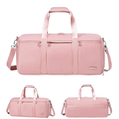 حقيبة هاند باج رياضية فاخرة مقاومة للماء مع حجرة للأحذية وحمالات كتف قابلة للفصل من Chantria رمزCB00777/Chantria Luxury Water Resistant Sports Handbag with Shoe Compartment and Detachable Shoulder Straps CB00777 - Sooqja سوقجة