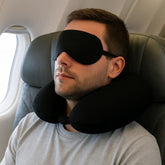 وسادة سفر مع غطاء العين