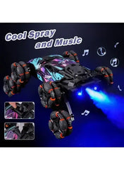 سيارة سبراي المجنونة - Spray Stunt Car 2.4GHz مع تحكم عن بعد