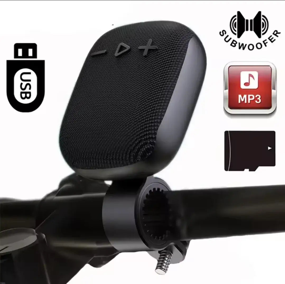 سماعة K18 اللاسلكية من Kasinuo - صوت قوي وتصميم مخصص للدراجات - لون اسود - Sooqja سوقجة