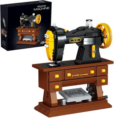 مجموعة بناء مصغرة لآلة الخياطة – هدية إبداعية للديكور والمناسبات الخاصة - Sooqja سوقجة