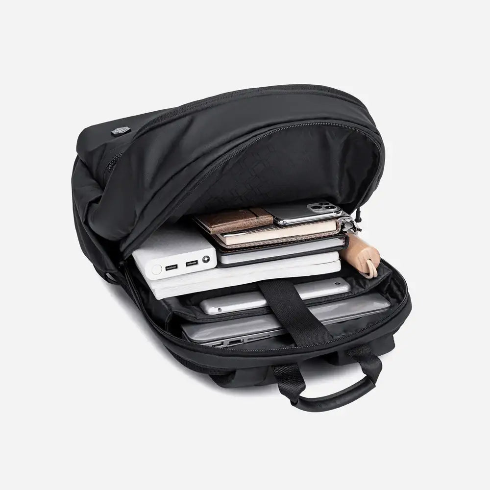 حقيبة ظهر Arctic Hunter B00536 متعددة الوظائف مقاومة للماء للاب توب مقاس 15.6 بوصة – أسود / Arctic Hunter B00536 Multifunctional Water-Resistant 15.6-inch Laptop Backpack - Black - Sooqja سوقجة