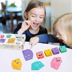 لعبة مكعبات تعابير الوجه – Expression Puzzle Game