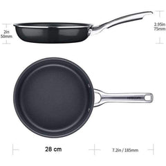 مقلاة HITECLIFE غير لاصقة – أداء عالي وجودة تدوم - ٢٨ سم - Sooqja سوقجة