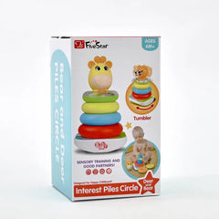 لعبة الحلقات التعليمية Five Star – Interest Piles Circle