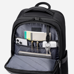 Arctic Hunter B00807 Business Backpack for Men Women 20L Back Compartments 15.6-inch Premium Laptop حقيبة ظهر Arctic Hunter B00807 للأعمال للرجال والنساء بسعة 20 لترًا مع حجرات خلفية للكمبيوتر المحمول مقاس 15.6 بوصة