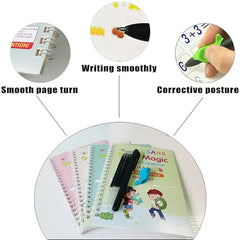 مجموعة Arabic Magic Book – دفاتر تدريب السحرية لتعليم اللغة العربية للأطفال