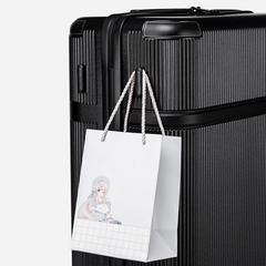 طقم حقائب سفر Arctic Hunter LGX001 – ثلاث قطع بغطاء صلب مع قفل TSA