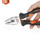 كماشة Finder رقم 190458 – 200 ملم (أداة متعددة الوظائف معزولة) /زرادية 8 إنش