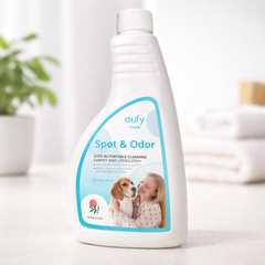 مكنسة السجاد والمفروشات لاسلكي eufy Clean XF مع محلول تنظيف Spot & Odor BY ANKER بفرشاة متحركة