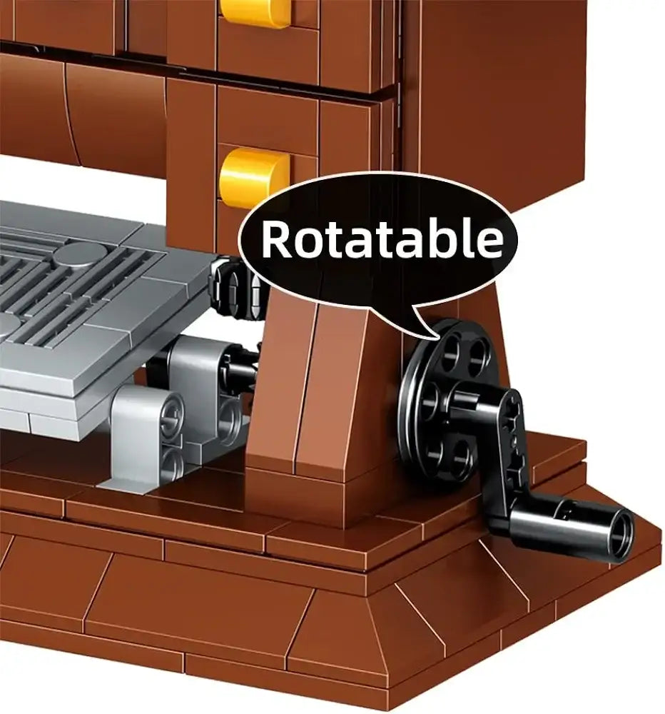 مجموعة بناء مصغرة لآلة الخياطة – هدية إبداعية للديكور والمناسبات الخاصة - Sooqja سوقجة