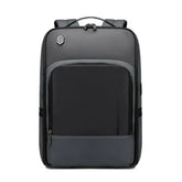 حقيبة ظهر Arctic Hunter B00403 للرجال - مقاومة للماء، مصنوعة من مادة صناعية متينة، مزودة بمنفذ USB وسماعة رأس مدمجين / Arctic Hunter B00403 Men's Water Resistant Backpack, Durable Synthetic, Built-in USB Port and Headphone - Sooqja سوقجة