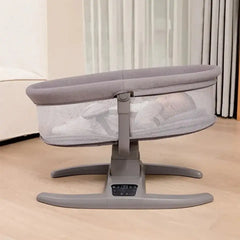 ماستيلا Mastela - مهد مواليد هزاز كهربائي مع موسيقى - رمادي - Sooqja سوقجة