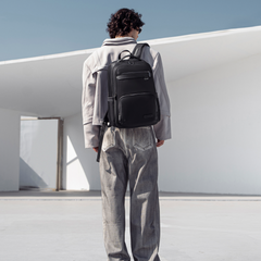 Arctic Hunter B00807 Business Backpack for Men Women 20L Back Compartments 15.6-inch Premium Laptop حقيبة ظهر Arctic Hunter B00807 للأعمال للرجال والنساء بسعة 20 لترًا مع حجرات خلفية للكمبيوتر المحمول مقاس 15.6 بوصة