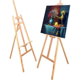 حامل لوحات خشبي قابل للتعديل