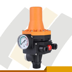 وحدة تحكم ضغط مضخة المياه RR 10A 220V-240VAC IP65 مقاومة للماء وقابلة للتعديل ومفتاح ضغط إلكتروني أوتوماتيكي مع مقياس