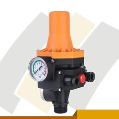 وحدة تحكم ضغط مضخة المياه RR 10A 220V-240VAC IP65 مقاومة للماء وقابلة للتعديل ومفتاح ضغط إلكتروني أوتوماتيكي مع مقياس