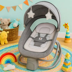 ماستيلا Mastela - كرسي هزاز متعدد الوظائف للأطفال من ماستيلا 4 في 1 - بتقنية التحكم الذكي