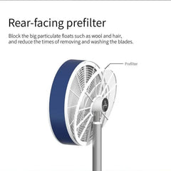 مروحة LUFTTRUM الزرقاء الكريستالية - تجربة تبريد فاخرة وأنيقة - Sooqja سوقجة