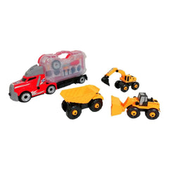 مجموعة سيارات البناء 13 في 1 – Construction Vehicles Set