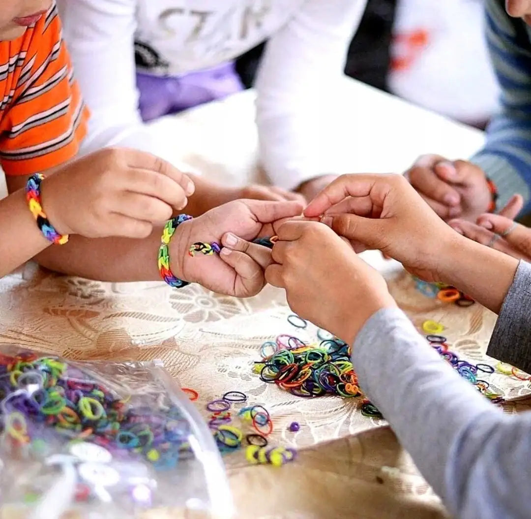 مطاط لصنع الأساور وأحزمة النول 4200 قطعة - Sooqja سوقجة