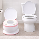 نونية أطفال بتصميم المرحاض الحقيقي – مريحة وآمنة لتدريب الأطفال