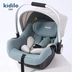 كارسيت كيديلو (هزاز)، Kidilo Car Seat متوفر بعدة ألوان، ( الأخضر، الأزرق، الأسود، السكني) - Sooqja سوقجة