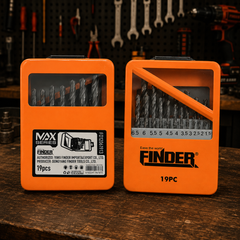 طقم ريش حفر FINDER 19 قطعة – MAX SERIES