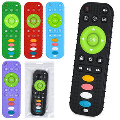 عضاضة أطفال على شكل ريموت – مصنوعة من الربر الآمن