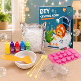 طقم DIY Crystal Soap لصناعة الصابون الكريستالي للأطفال