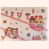 تجليد كتب برسومات لطيفة وتصاميم أنيقة تناسب طالبات المدرسة، وتضيف لمسة من التميز والمرح على الكتب 6 في المجموعه - Sooqja سوقجة