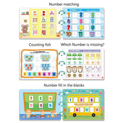 كتاب الرياضيات التفاعلي للأطفال – Mathematics Quiet Book