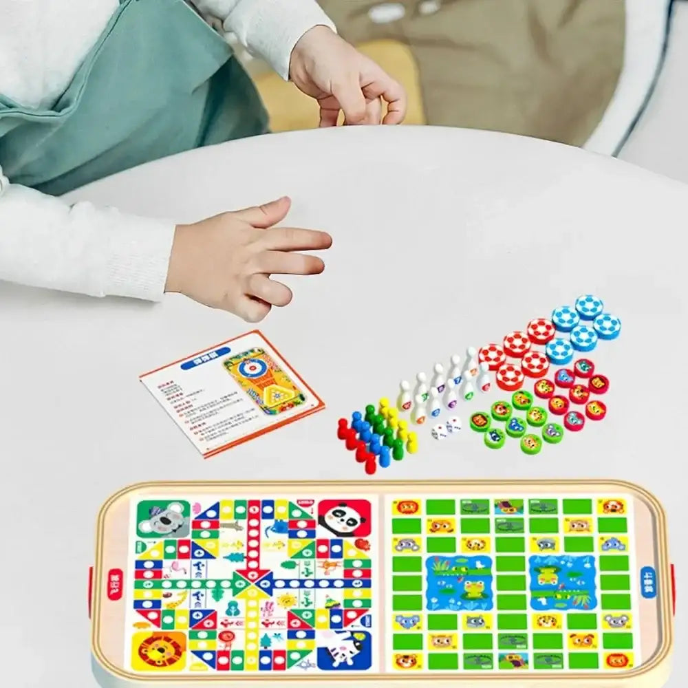 لعبة Fast Pucks، ألعاب البولينج القتالية، ألعاب لوحية للأطفال والكبار، ألعاب حفلات، ألعاب للأصدقاء - Sooqja سوقجة