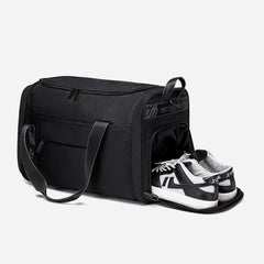 حقيبة قابلة للطي من Arctic Hunter LX00021 ، حقيبة سفر مقاومة للماء مع حجرة للأحذية وأشرطة كتف قابلة للفصل للرجال والنساء. Arctic Hunter LX00021 Foldable Bag, Water-Resistant Travel Bag with Shoe Compartment and Detachable Shoulder Straps for Me - Sooqja سوقجة