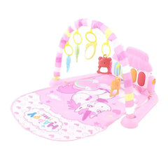 فرشة ألعاب موسيقية للأطفال مع بيانو وألعاب معلقة