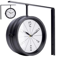 ساعة حائط مزدوجة الجوانب - Sooqja سوقجة