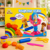 لعبة صالون الشعر بالصلصال للأطفال – Dough Hair Studio
